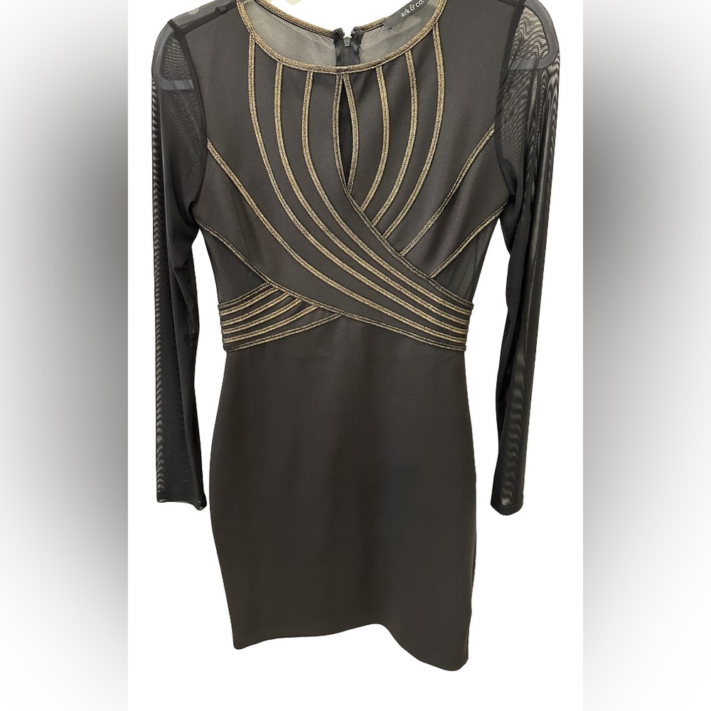 Ark&co Egyptian Muse Black Dress